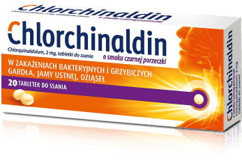 Chlorchinaldin 20 tabletek