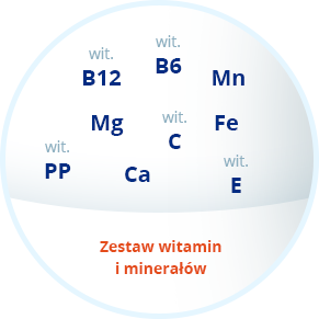 Zestaw witamin i minerałów