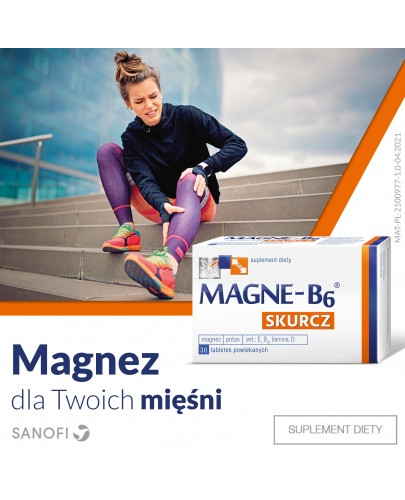 Magne-B6 Skurcz magnez na skurcze 30 tabletek