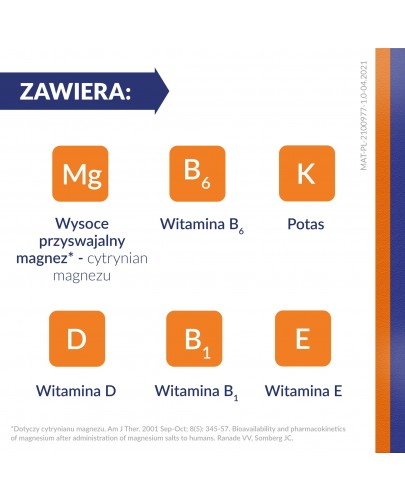 Magne-B6 Skurcz magnez na skurcze 30 tabletek