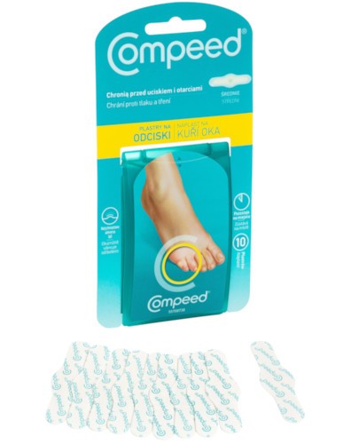 Compeed Plastry na odciski średnie 10 sztuk