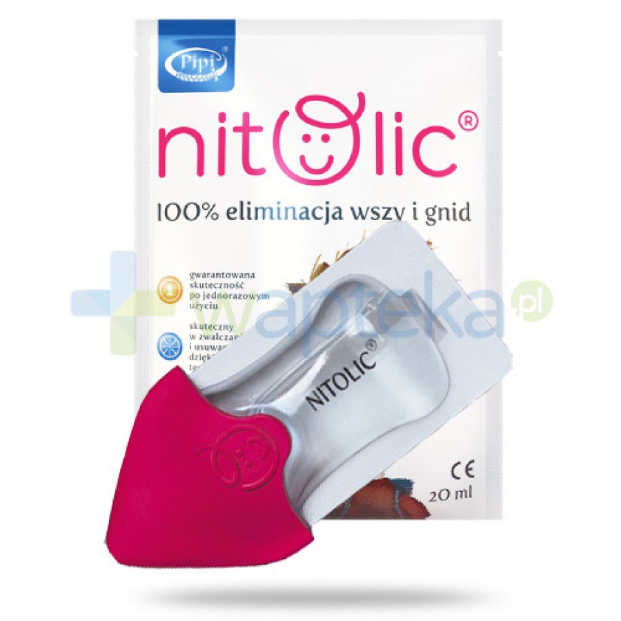 Pipi Nitolic preparat przeciw wszawicy z aplikatorem 20 ml