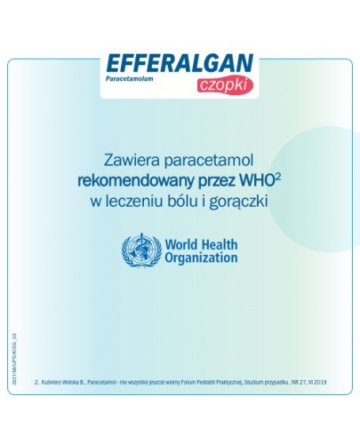 Efferalgan 150 mg czopki doodbytnicze 10 sztuk