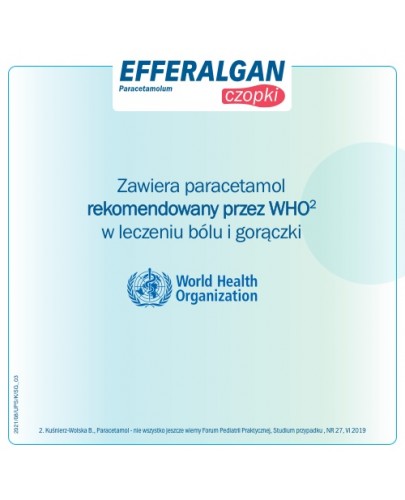 Efferalgan 300 mg czopki doodbytnicze 10 sztuk