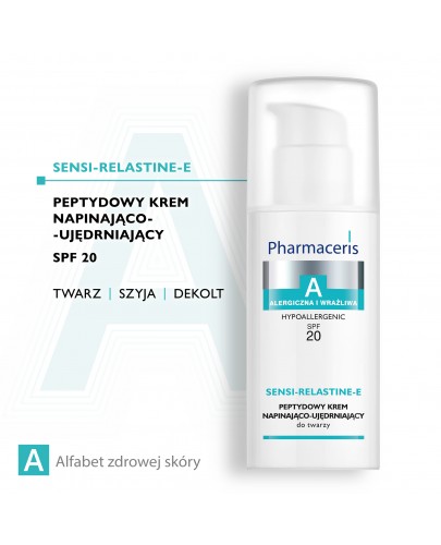 Pharmaceris A Sensi-Relastine-E krem peptydowy SPF20 napinająco ujędrniający 50 ml