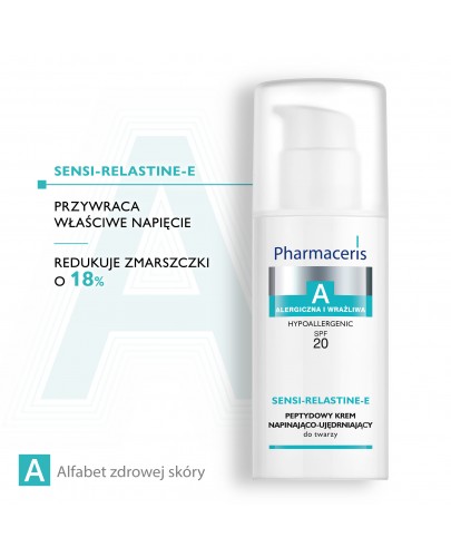 Pharmaceris A Sensi-Relastine-E krem peptydowy SPF20 napinająco ujędrniający 50 ml