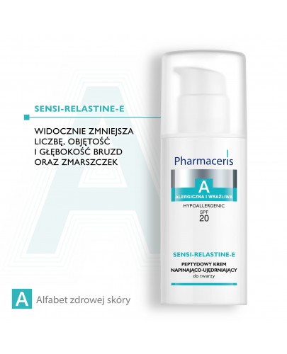 Pharmaceris A Sensi-Relastine-E krem peptydowy SPF20 napinająco ujędrniający 50 ml