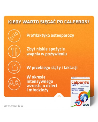 Calperos 1000  100 kapsułek