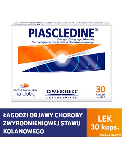 Piascledine 100 mg+200 mg 30 kapsułek