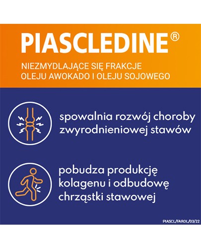 Piascledine 100 mg+200 mg 30 kapsułek