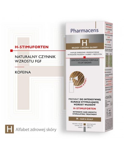 Pharmaceris H Stimuforten preparat do intensywnej kuracji stymulującej wzrost włosów 125 ml