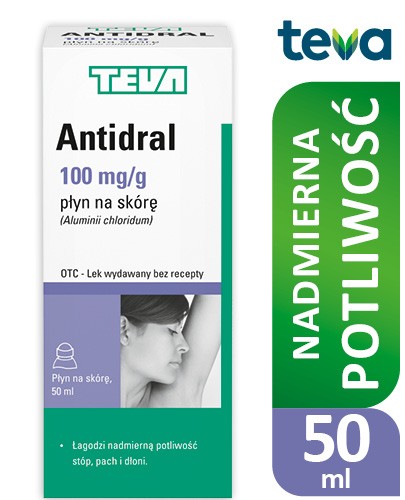 Antidral 100mg/g płyn na skórę 50 ml