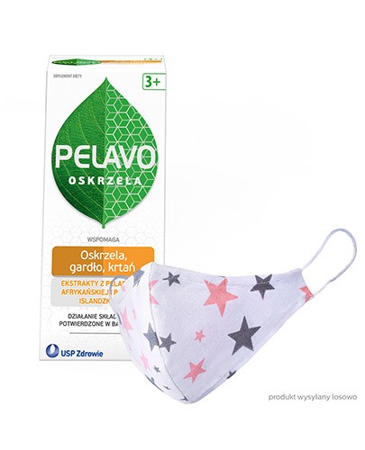 Pelavo Oskrzela, gardło, krtań syrop dla dzieci 3+ o smaku wiśniowym 120 ml