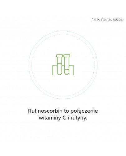 Rutinoscorbin 25 mg + 100 mg 150 tabletek na odporność