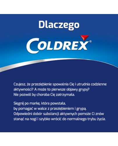Coldrex MaxGrip 1000 mg + 10 mg + 40 mg o smaku cytrynowym 10 saszetek