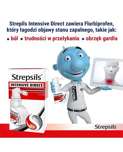 Strepsils Intensive Direct aerozol 15 ml 