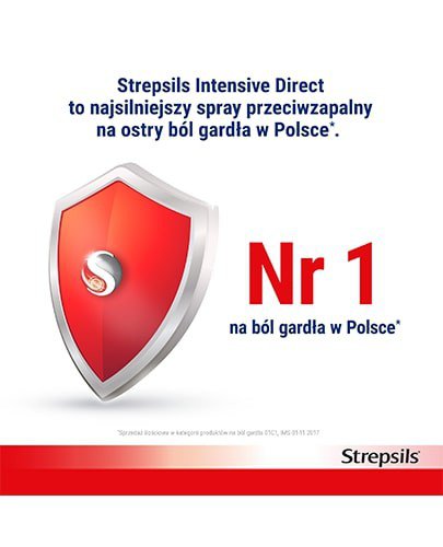 Strepsils Intensive Direct aerozol 15 ml 