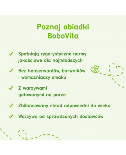 BoboVita obiadek warzywa z indykiem dla dzieci 5m+ 125 g