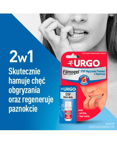 Urgo Stop obgryzaniu paznokci & regeneracja lakier 9 ml