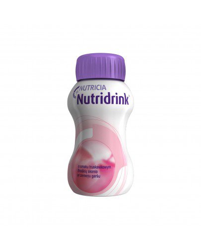 Nutridrink o smaku truskawkowym 4x 125 ml