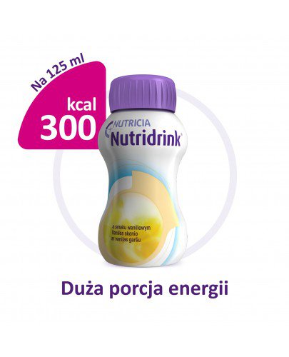 Nutridrink o smaku waniliowym 4x 125 ml