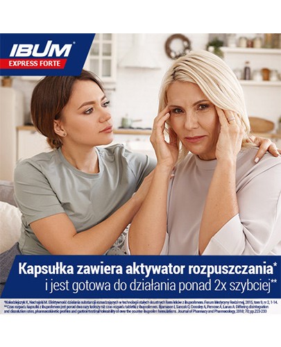 Ibum Express Forte 400 mg 12 kapsułek