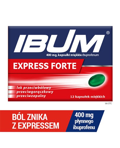 Ibum Express Forte 400 mg 12 kapsułek