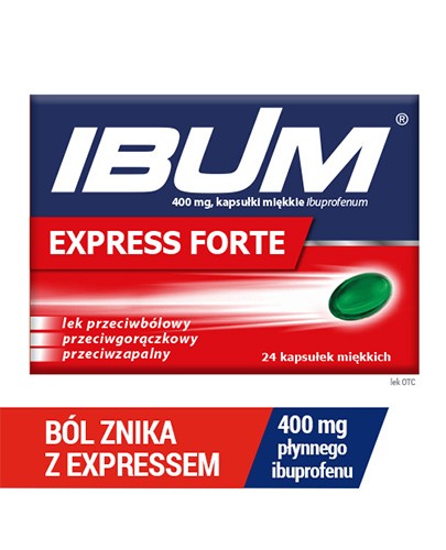 Ibum Express Forte 400 mg 24 kapsułek