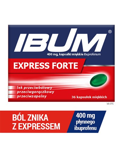 Ibum Express Forte 400 mg 36 kapsułek