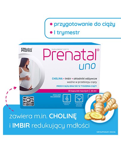 Prenatal Uno 30 kapsułek