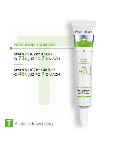 Pharmaceris T Medi Acne-Pointgel żel punktowy na miejscowe zmiany mikrozapalne 10 ml [Kup 2 produkty z linii Pharmaceris T = Płyn micelarny Pharmaceris T 200 ml]