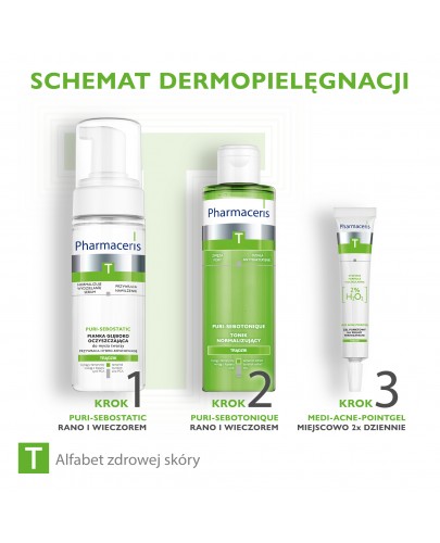 Pharmaceris T Medi Acne-Pointgel żel punktowy na miejscowe zmiany mikrozapalne 10 ml [Kup 2 produkty z linii Pharmaceris T = Płyn micelarny Pharmaceris T 200 ml]