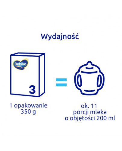 Bebiko 3 Junior mleko modyfikowane powyżej 1. roku życia 350 g