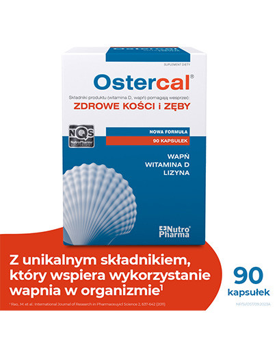 NutroPharma Ostercal 90 kapsułek