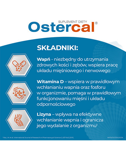 NutroPharma Ostercal 90 kapsułek