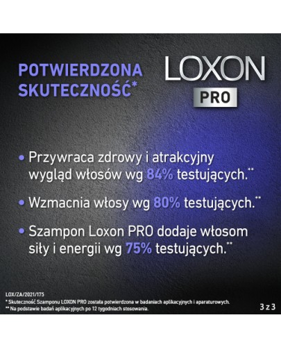Loxon Pro szampon przeciw wypadaniu włosów u kobiet i mężczyzn 150 ml