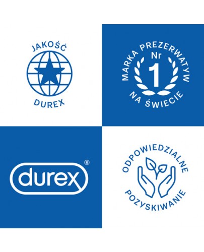 Durex Invisible prezerwatywy supercienkie 3 sztuki