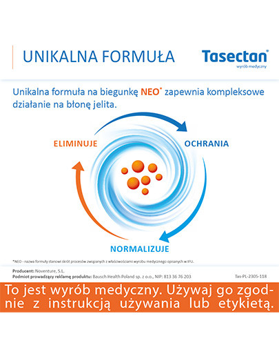 Tasectan 500mg 15 kapsułek