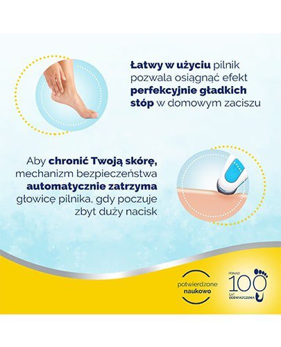 Scholl Velvet Smooth Pro (Wet&Dry) elektryczny pilnik do stóp (z ładowarką ) 1 sztuka