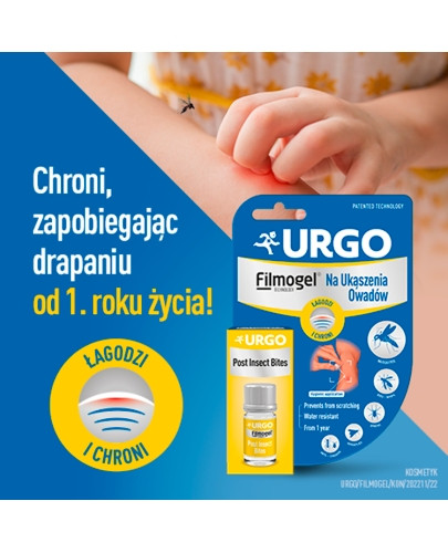 Urgo na Ukąszenia owadów plaster w płynie 3,25 ml 