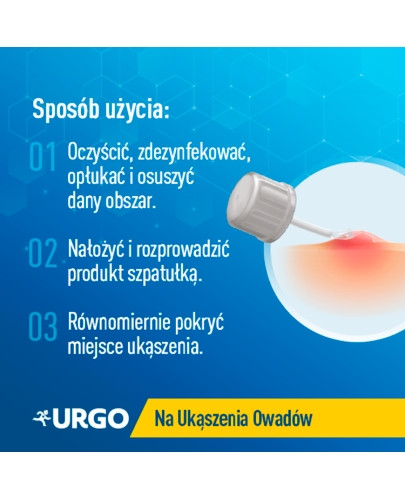 Urgo na Ukąszenia owadów plaster w płynie 3,25 ml 