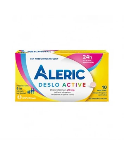 Aleric Deslo Active 2,5 mg 10 tabletek