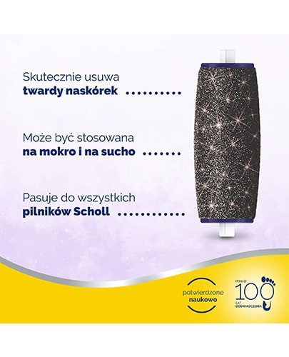 Scholl Expert Care Wet&Dry wymienne głowice obrotowe silnie ścierające z diamentami 2 sztuki