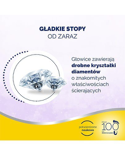 Scholl Expert Care Wet&Dry wymienne głowice obrotowe silnie ścierające z diamentami 2 sztuki