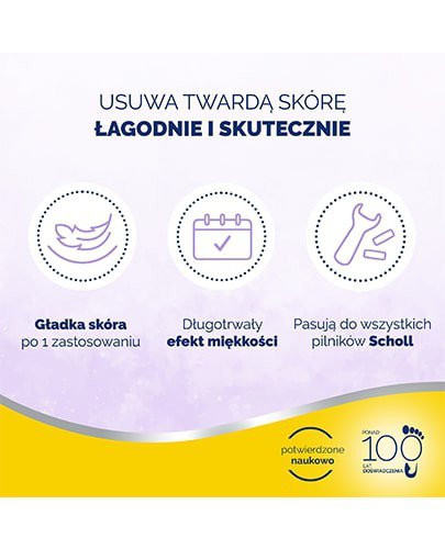 Scholl Expert Care Wet&Dry wymienne głowice obrotowe silnie ścierające z diamentami 2 sztuki