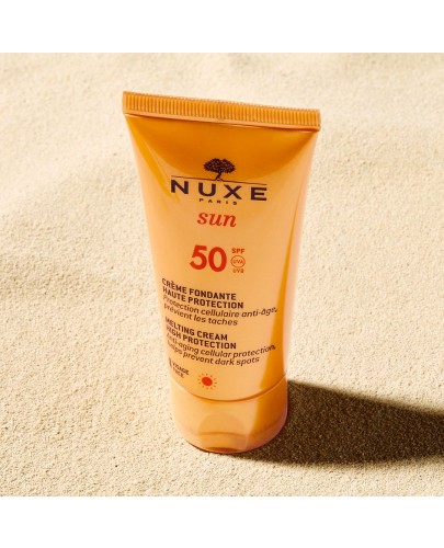 Nuxe Sun Krem do opalania twarzy SPF50 50 ml [Kup 2x produkt z linii Nuxe Sun = Torba plażowa Nuxe]