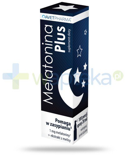 AvetPharma Melatonina Plus spray płyn 30 ml