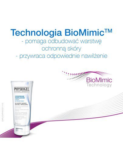 Physiogel Codzienne nawilżenie krem intensywny do skóry bardzo suchej i wrażliwej 100 ml