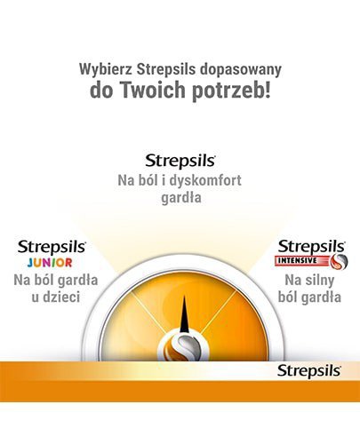 Strepsils z miodem i cytryną 24 pastylki twarde