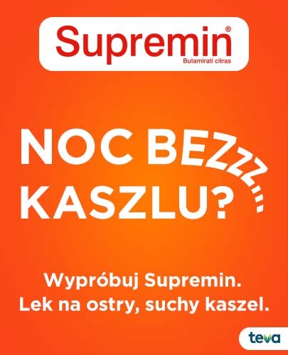 Supremin 4mg/5ml syrop o działaniu przeciwkaszlowym 200 ml